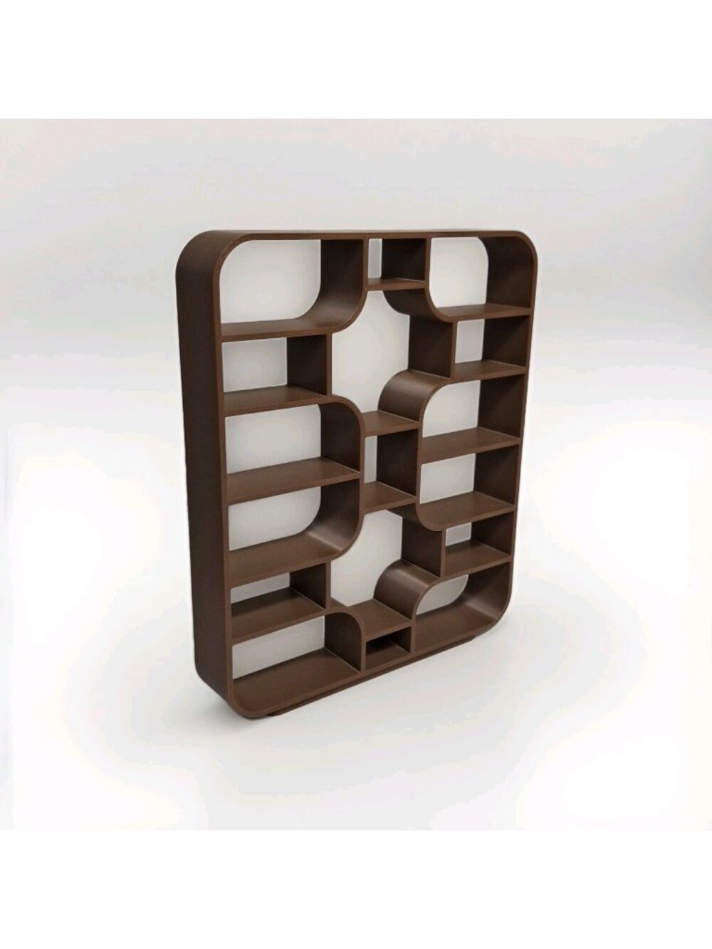 MCM Miniature Bookshelf / Room Divider Display Dollhouse Furniture, 1:12 Scale